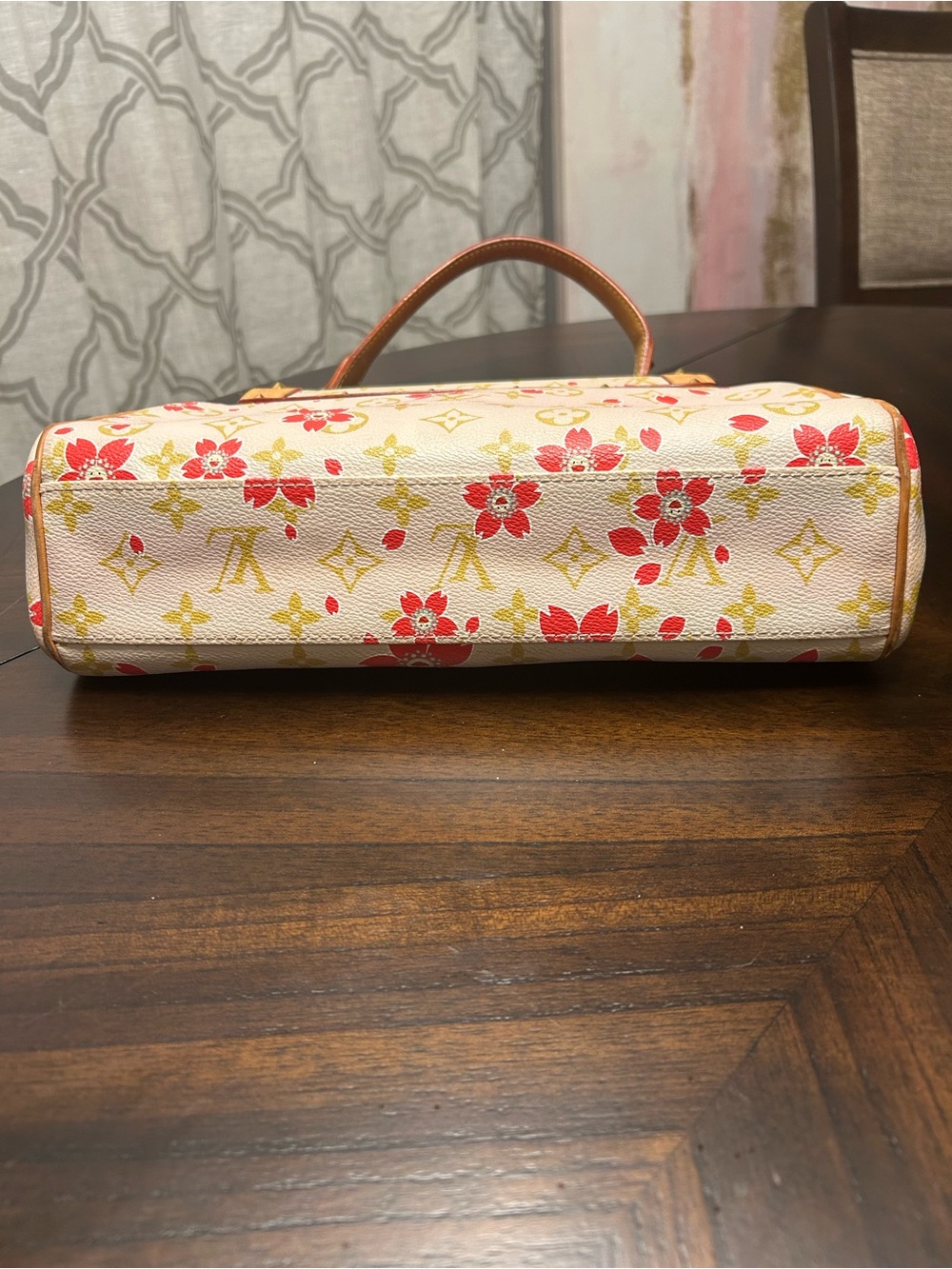 Authentic Louis Vuitton Monogram Takashi Murakami Cherry Blossom Sac - Picture 6 of 15